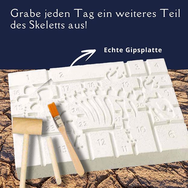 Topp Verlag Ausgrabungsadventskalender - Dinosaurier TOPP Verlag - malmichbuntbest.com