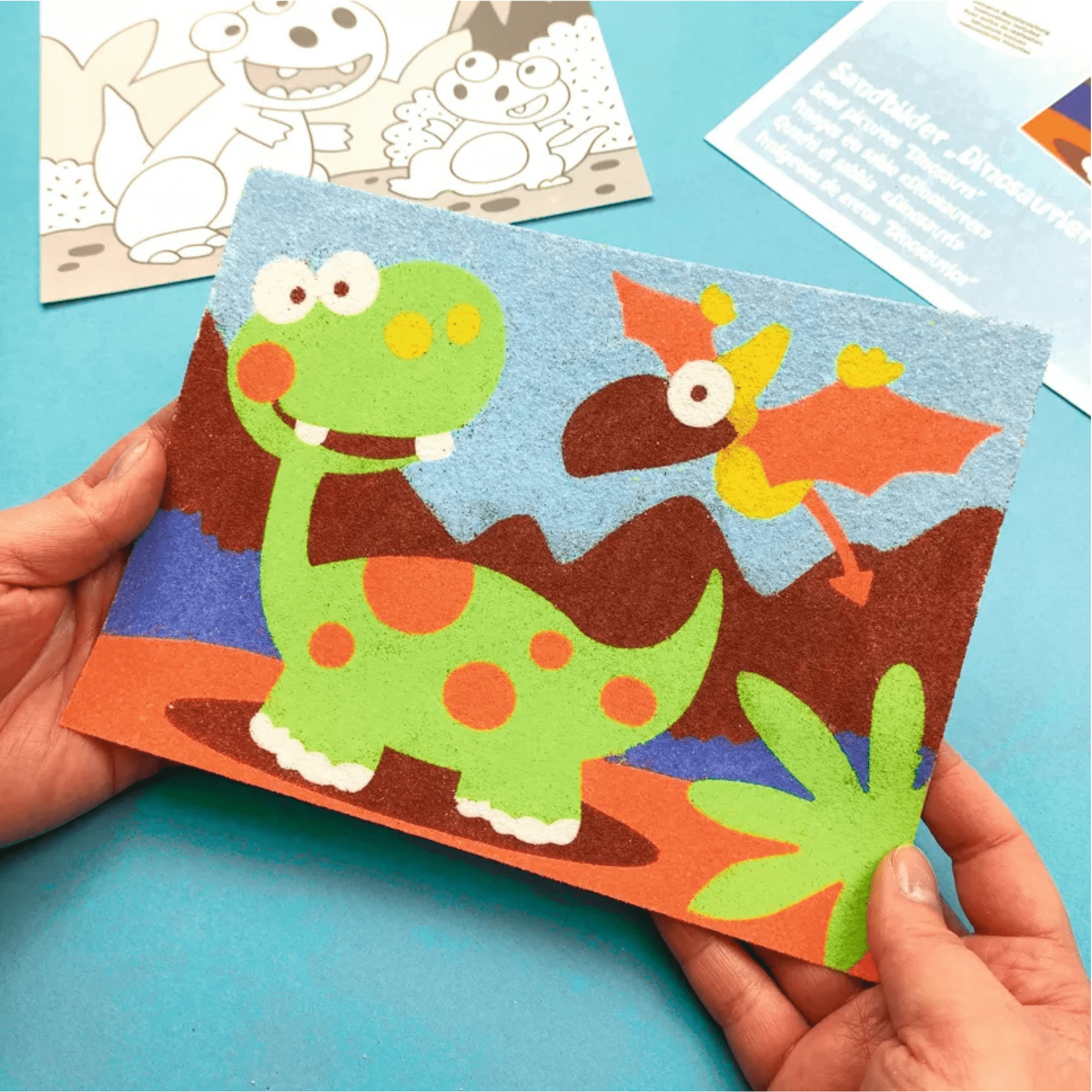 Ursus Sandbilder - Dinosaurier Ursus - malmichbuntbest.com