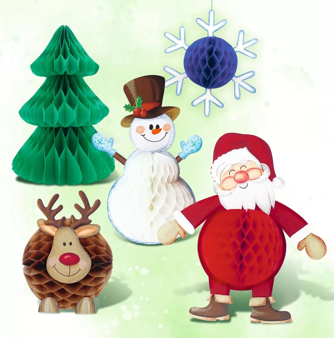 URSUS - Wabenpapier Weihnachten Bastelset Ursus - malmichbuntbest.com