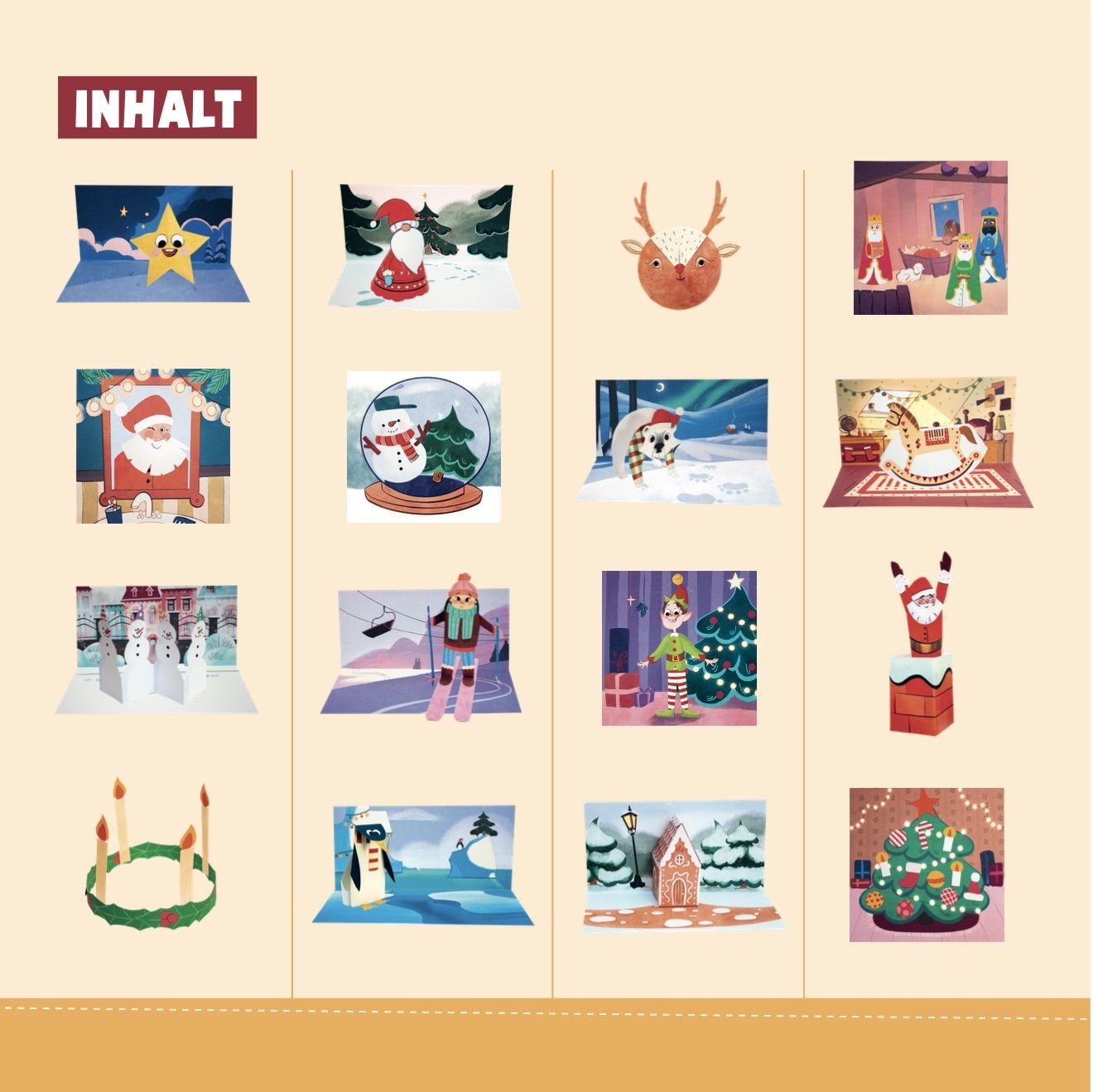 Verbastelblock für kreative Kids - Frohe Weihnachten TOPP Verlag - malmichbuntbest.com