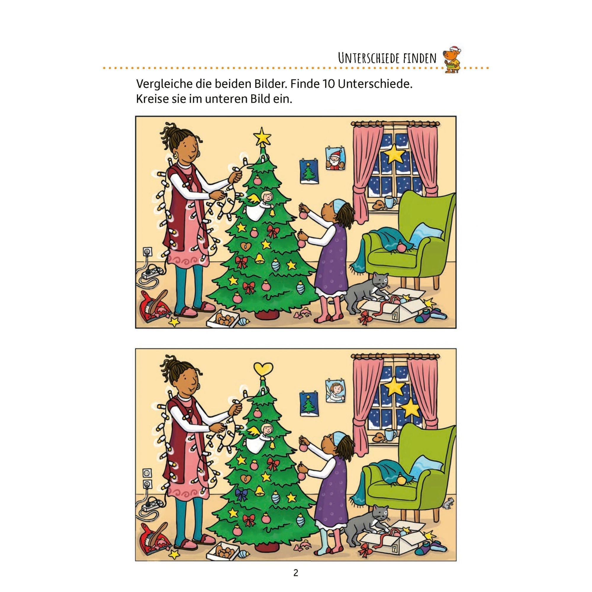 Weihnachtsrätsel ab 7 Jahre - Rätselblock Nr. 371 Hauschka Verlag - malmichbuntbest.com