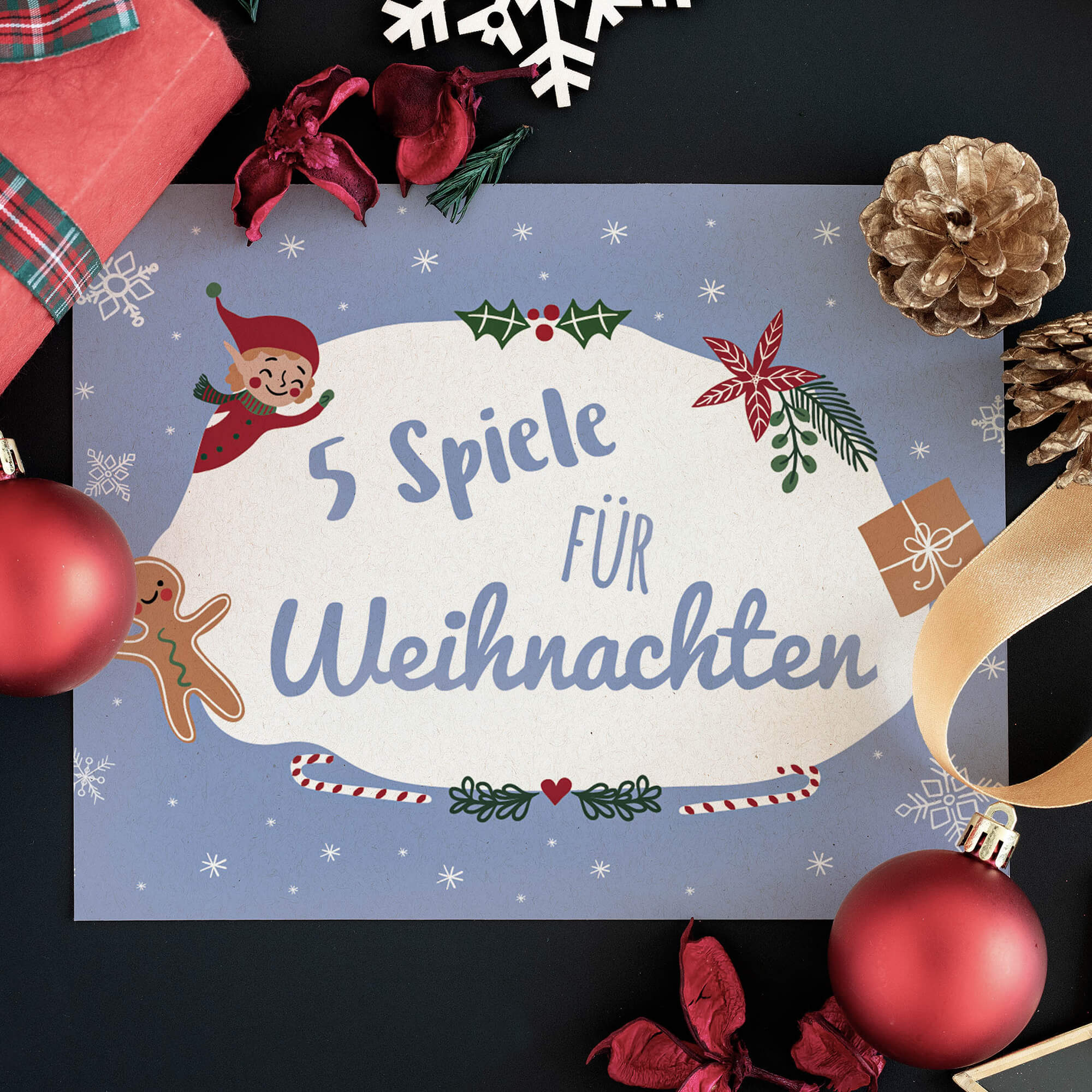 Weihnachtsspiele - Set Elf Jeka - malmichbuntbest.com