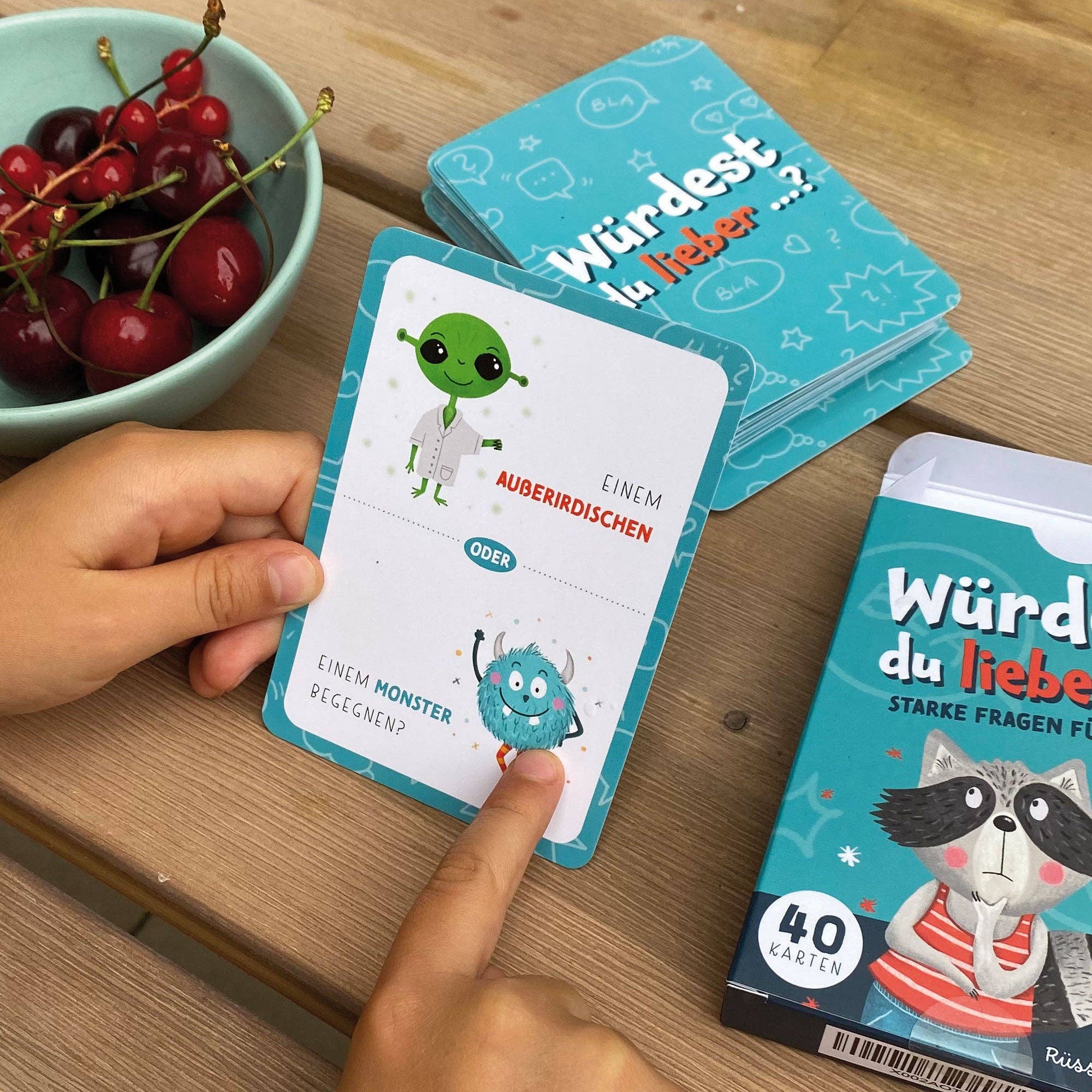 Würdest du lieber …? – Kartenspiel für Kinder Rüsselfuchs - malmichbuntbest.com